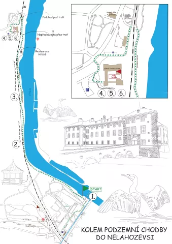 Mapa výletu