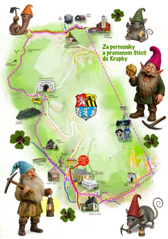 Mapa výletu