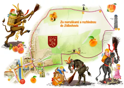 Mapa výletu