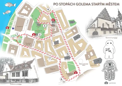 Mapa výletu