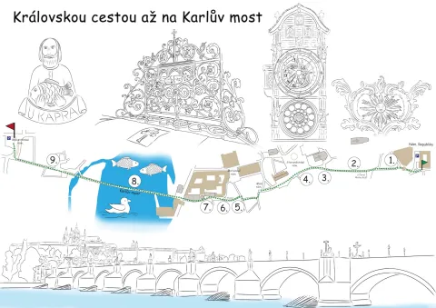 Mapa výletu