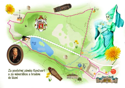 Mapa výletu