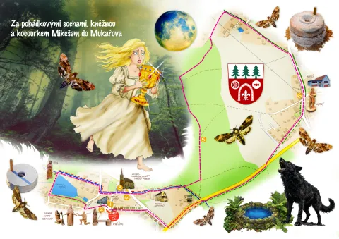 Mapa výletu