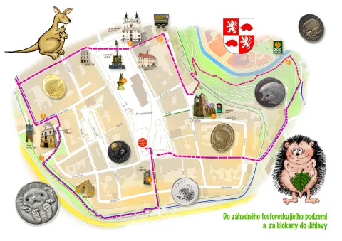Mapa výletu