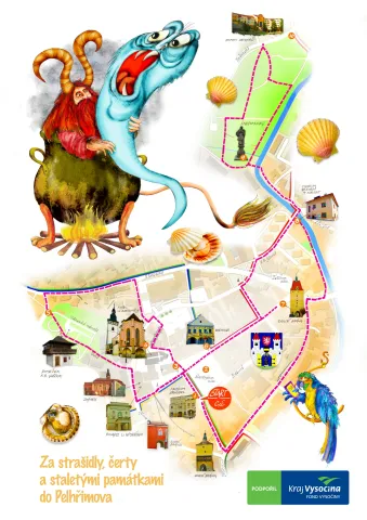 Mapa výletu