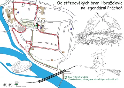 Mapa výletu