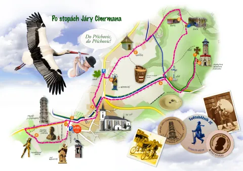 Mapa výletu