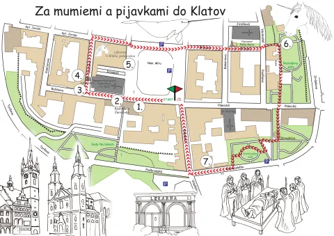Mapa výletu