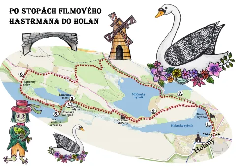 Mapa výletu
