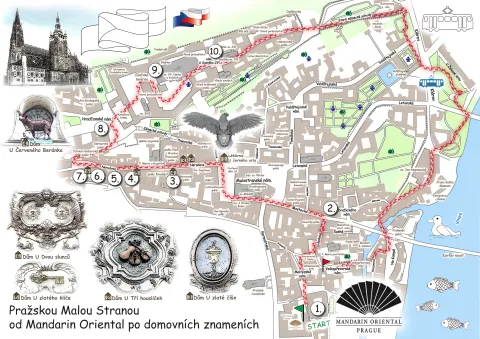 Mapa výletu