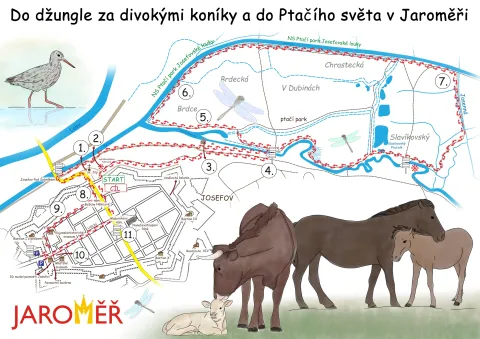 Mapa výletu