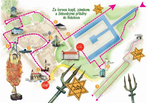 Mapa výletu