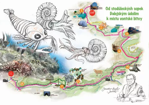 Mapa výletu