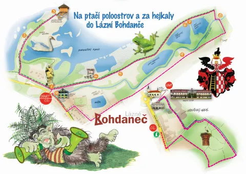 Mapa výletu