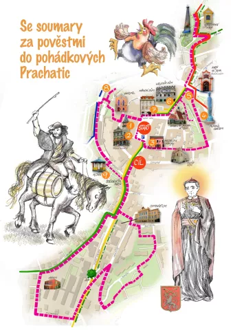 Mapa výletu