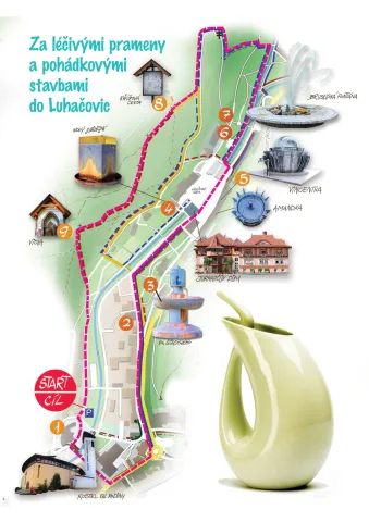 Mapa výletu
