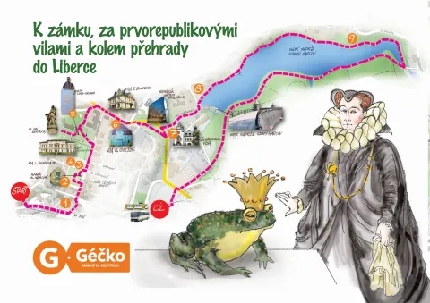 Mapa výletu