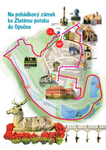 Mapa výletu