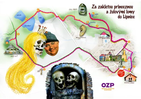 Mapa výletu