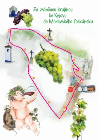 Mapa výletu