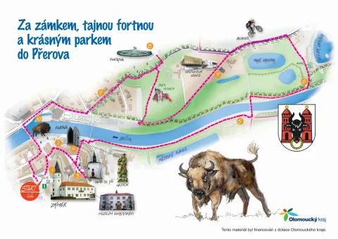 Mapa výletu