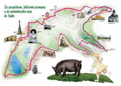 Mapa výletu