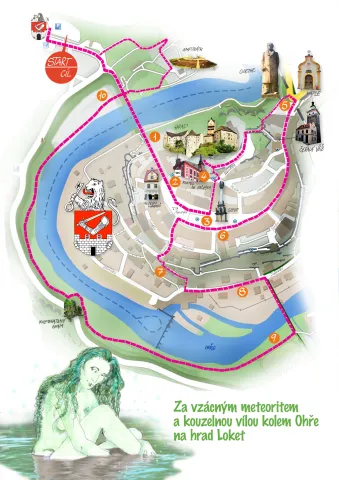 Mapa výletu