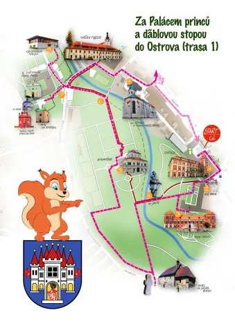 Mapa výletu