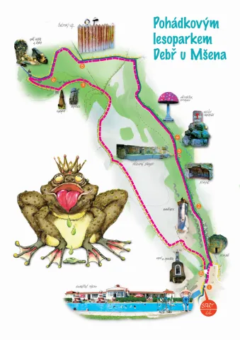 Mapa výletu