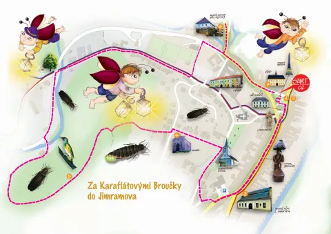 Mapa výletu