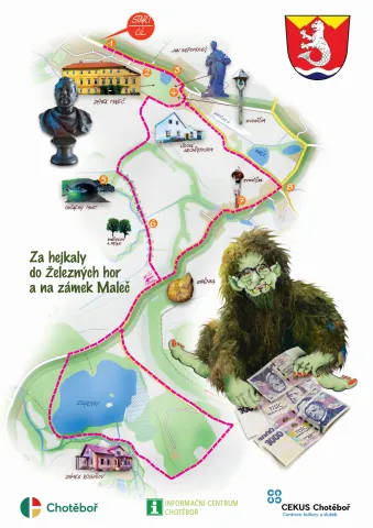 Mapa výletu