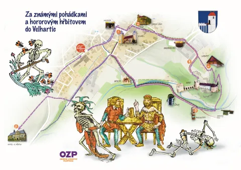 Mapa výletu