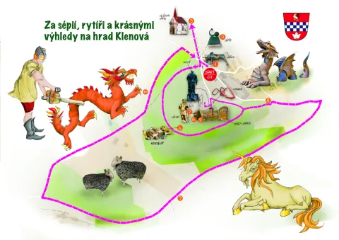 Mapa výletu