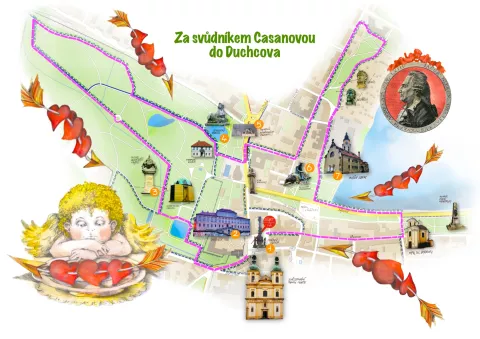 Mapa výletu