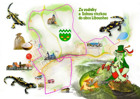 Mapa výletu