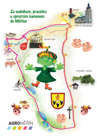Mapa výletu