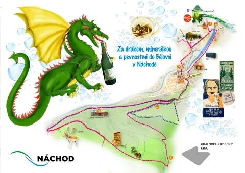Mapa výletu