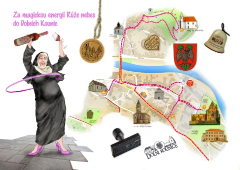 Mapa výletu