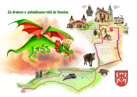 Mapa výletu