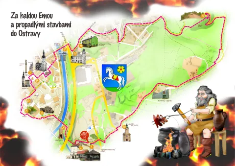 Mapa výletu
