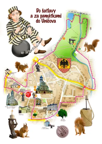 Mapa výletu