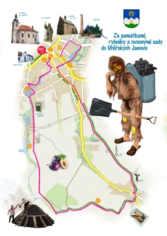 Mapa výletu