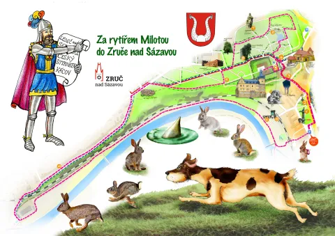 Mapa výletu