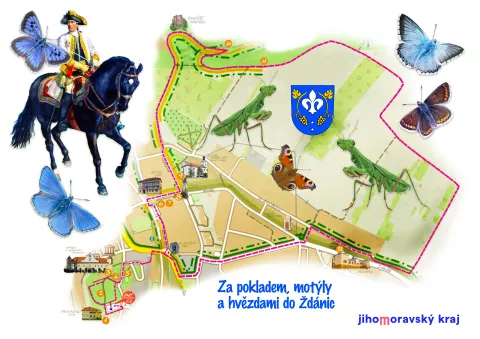 Mapa výletu