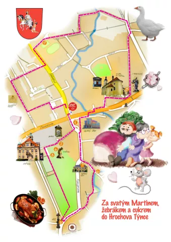 Mapa výletu