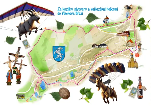 Mapa výletu