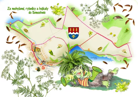 Mapa výletu