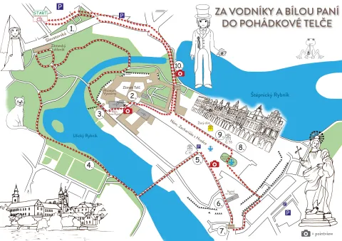 Mapa výletu