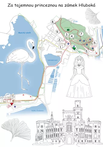 Mapa výletu