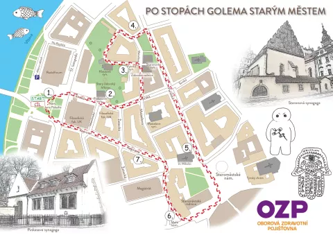 Mapa výletu